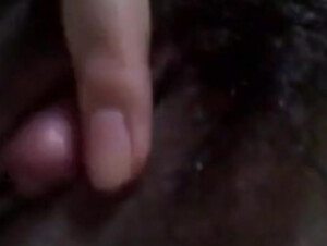 my asian hairy pussy (clit massage4)