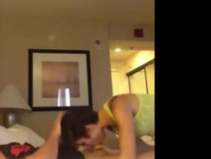 Teen rides me in hotel room