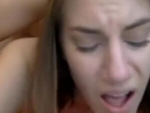 Dirty Teen Moaning During Doggy