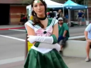 sm-98 Hot JAV Cosplay sailor moon squirting in public