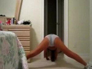 Hot Princess Works Out, Teases, Dances, Twerks