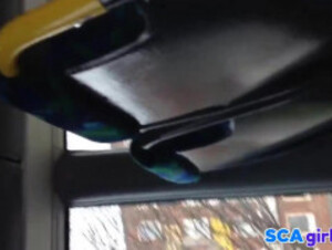 Blinkar på bussen i Sverige 002