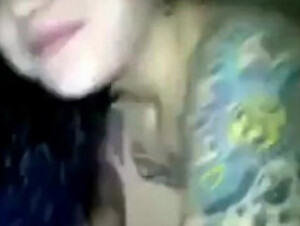 Tattooed Girl - MFM Threesome