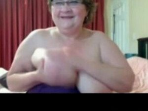 Busty BBW Granny On Cam BVR