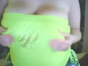 A Primer - Huge natural saggy big tits green vest