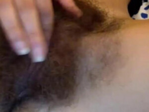 Beautiful Hairy Young Pussy