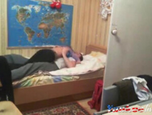 Russian teen fuck at home hidden cam