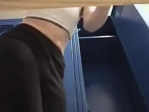 Locker Room Girl Caught Changing BVR