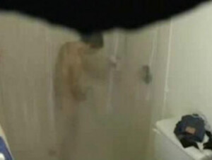 My sister masturbating and cumming in shower